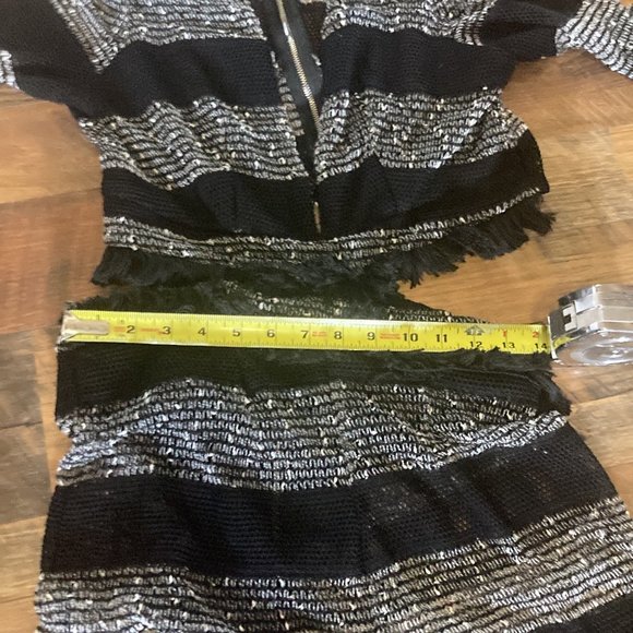 Miss 8 crocheted jumpsuit size small - Picture 5 of 10